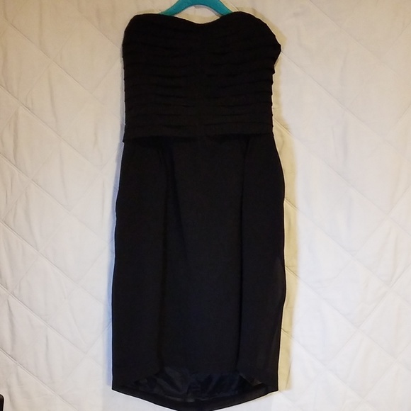 Sparkle and Fade Strapless Mini Dress with Pockets - Picture 2 of 8